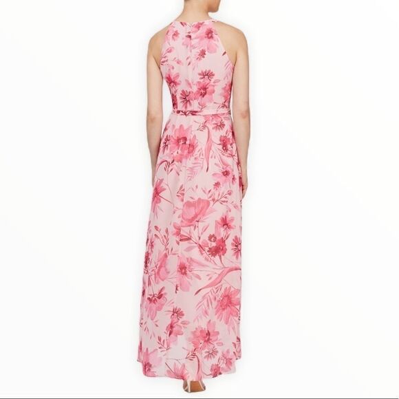 SLNY SL Fashions New York Floral Print Maxi Dress - Picture 2 of 3